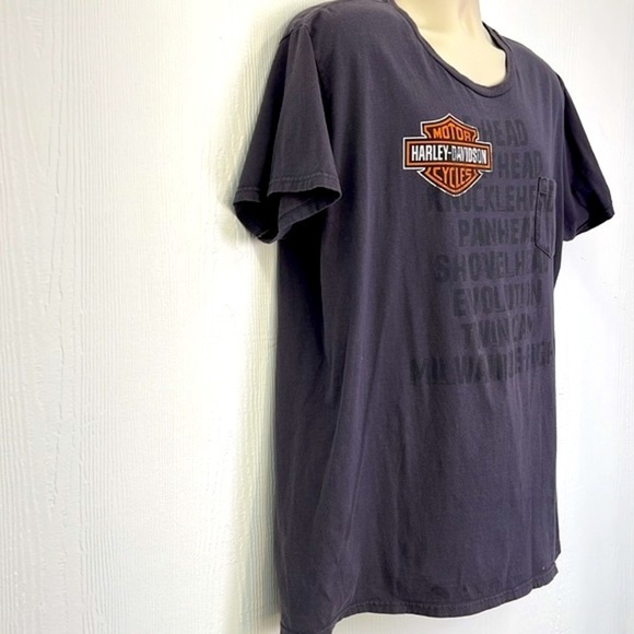 Harley Davidson - 2016 Seminole Sanford Florida Skull Short Sleeve T Shirt XL - Picture 5 of 10